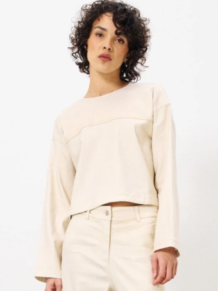 Frnch Paris Anatolia Champagne Blouse W Button Detail Nwt Sz Small Please Read